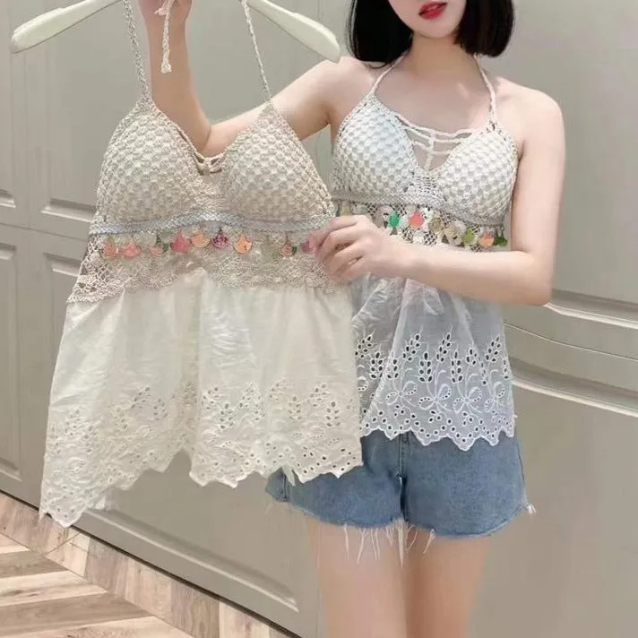 Aubrey crochet Top