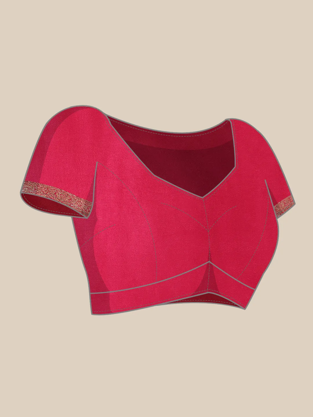 Banarasi Handloom Embroidered Saree