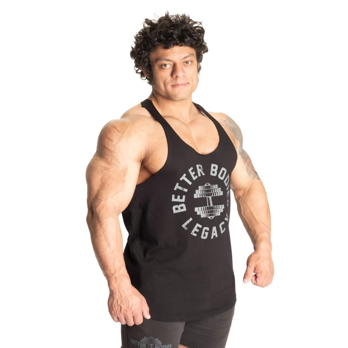 Better Bodies Legacy Original Stringer - Black/Grey