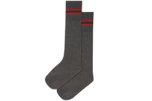 Boys 3/4 Striped Long Socks - Glenashley Prep
