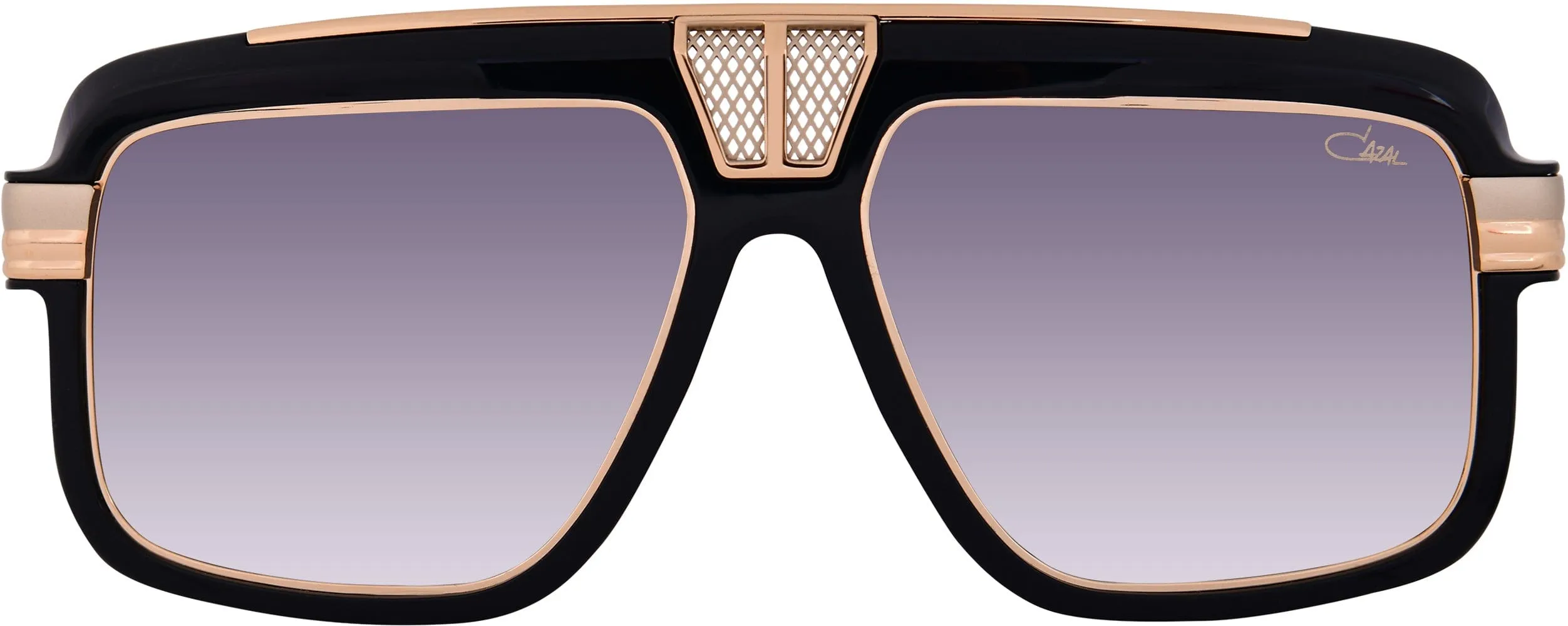 CAZAL 678 001 BLACK GOLD/GREY GRADIENT LENS