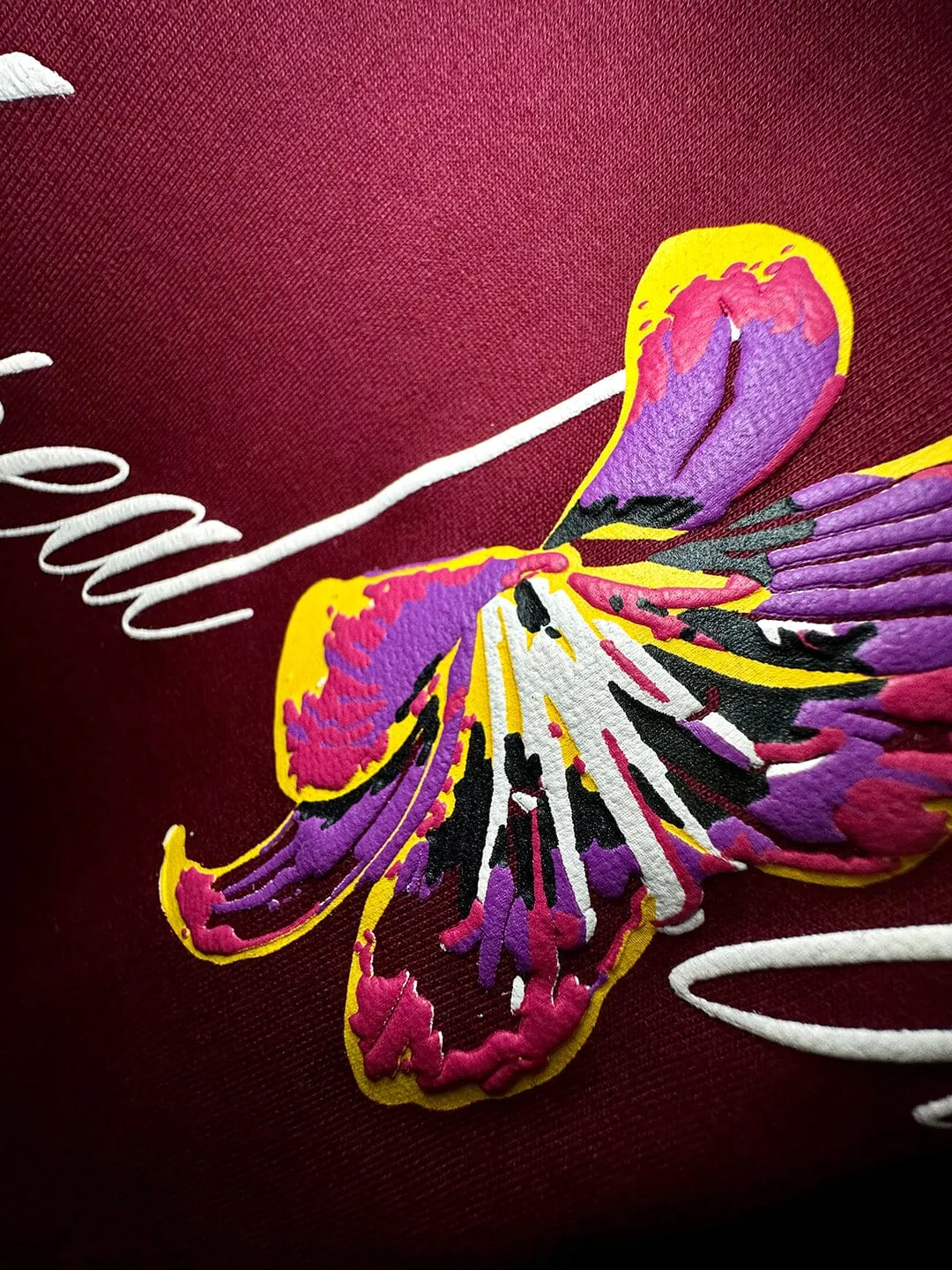 Crimson Lily Oversized Graphic Tshirt