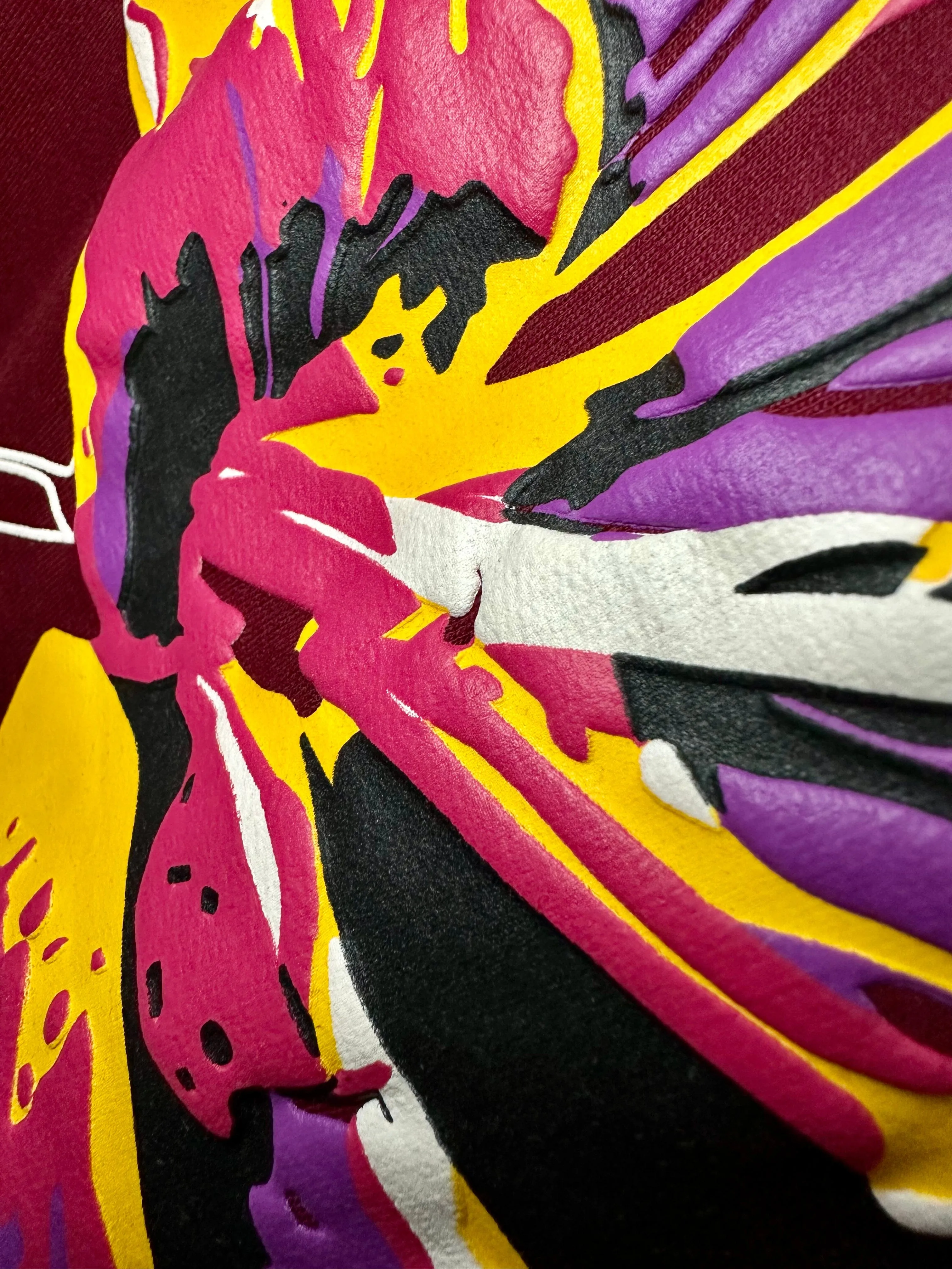 Crimson Lily Oversized Graphic Tshirt