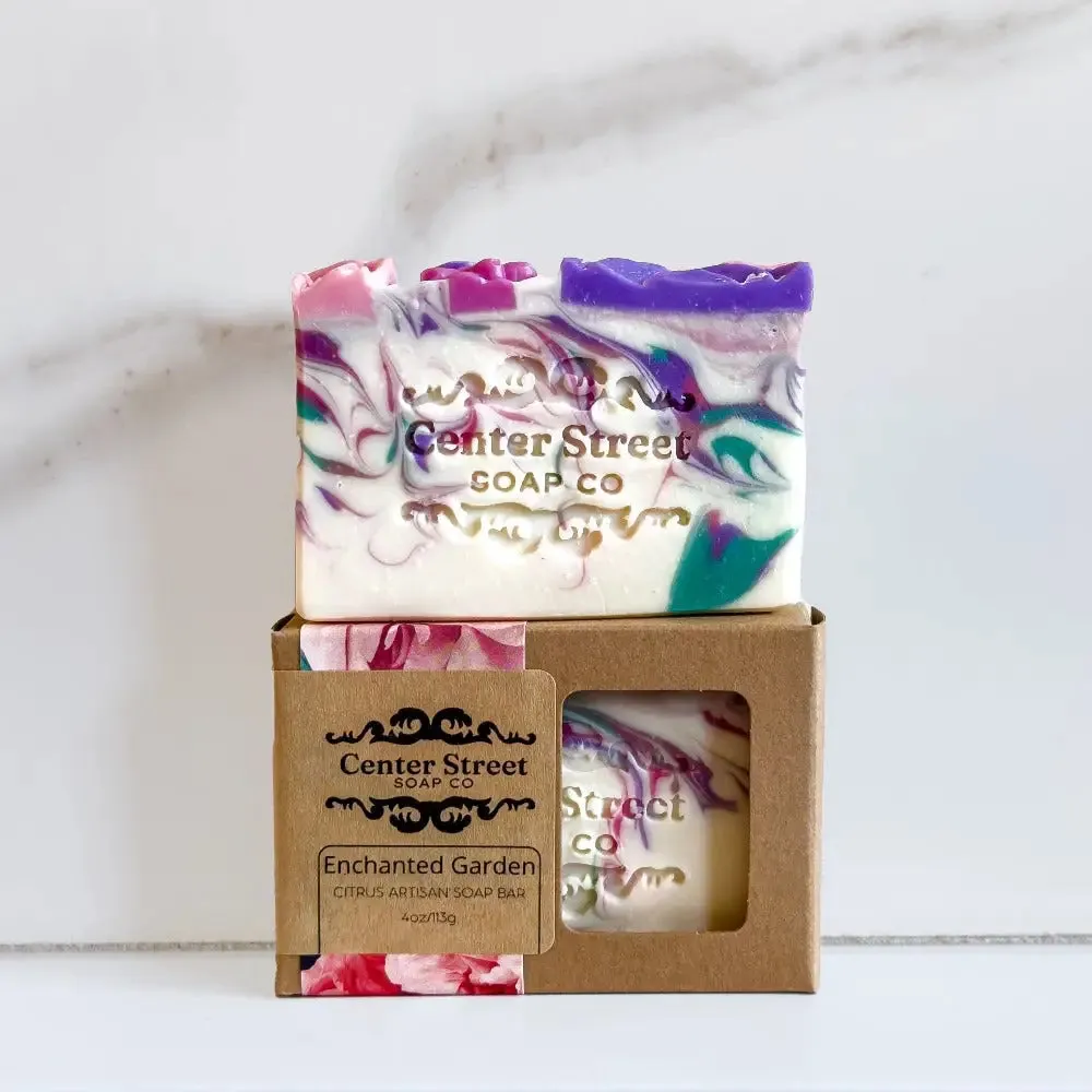 Enchanted Garden Handmade Soap Bar