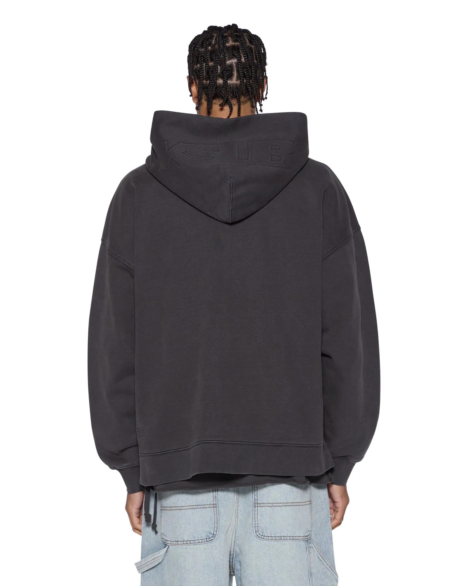 INTRUDER EKCESS HOODIE FADED BLACK