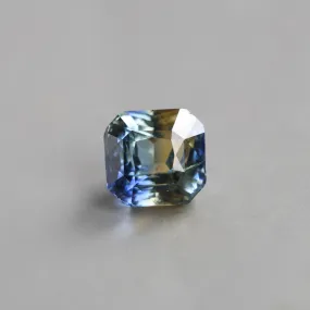 Loose 3.05 Ct Octagon Bi-Color Sapphire