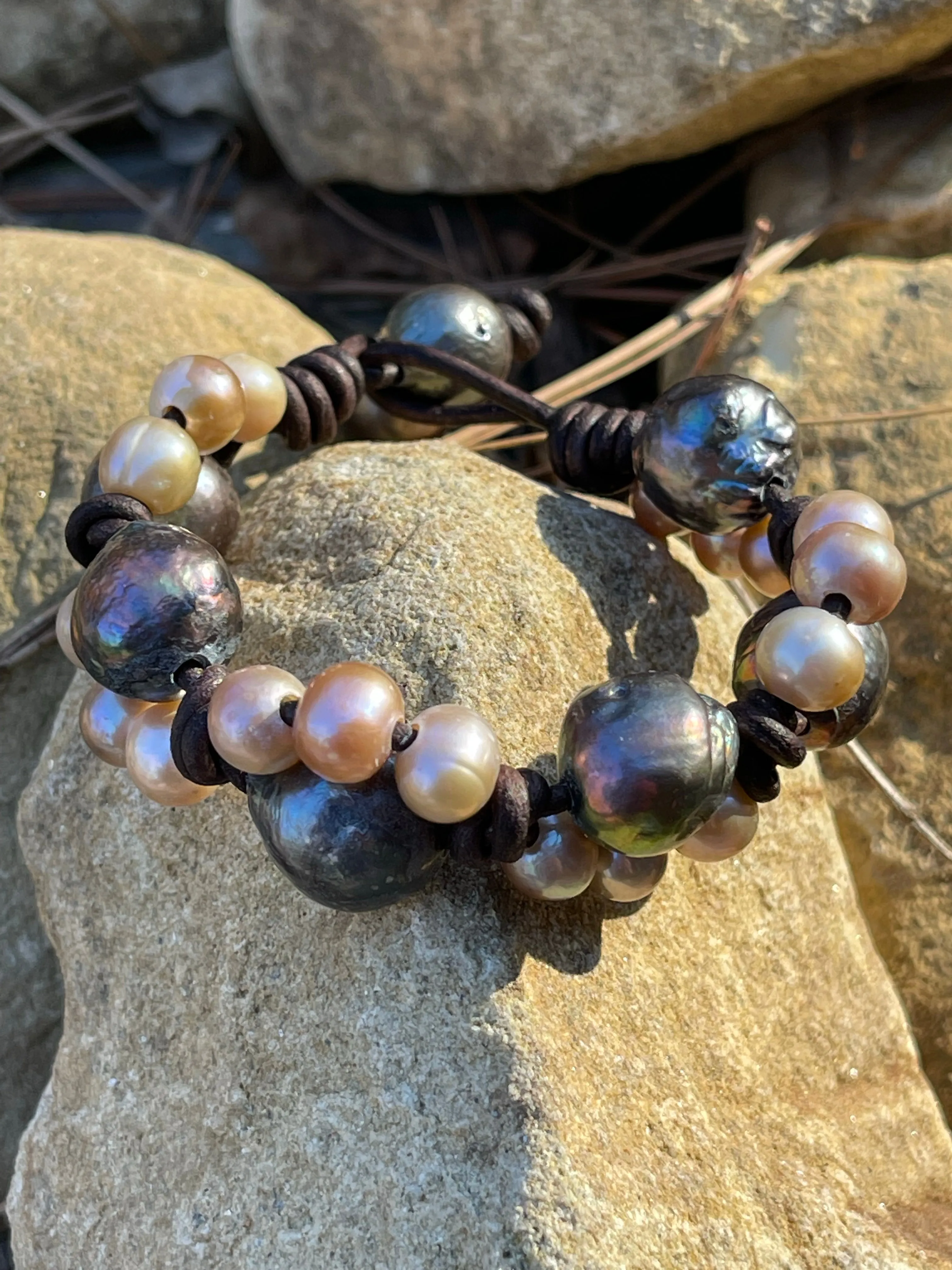 Love With All Condition  Pearls bracelet