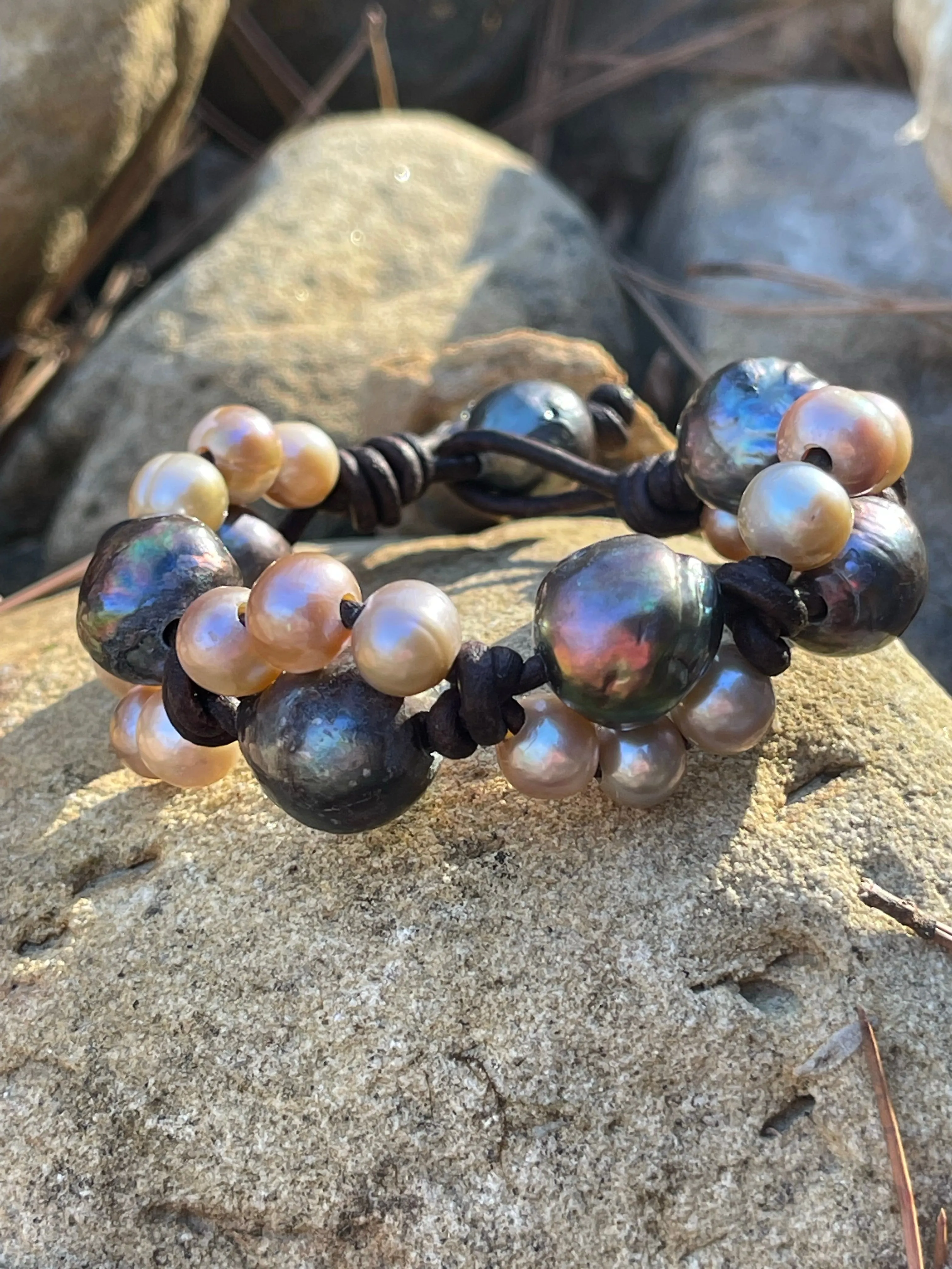 Love With All Condition  Pearls bracelet