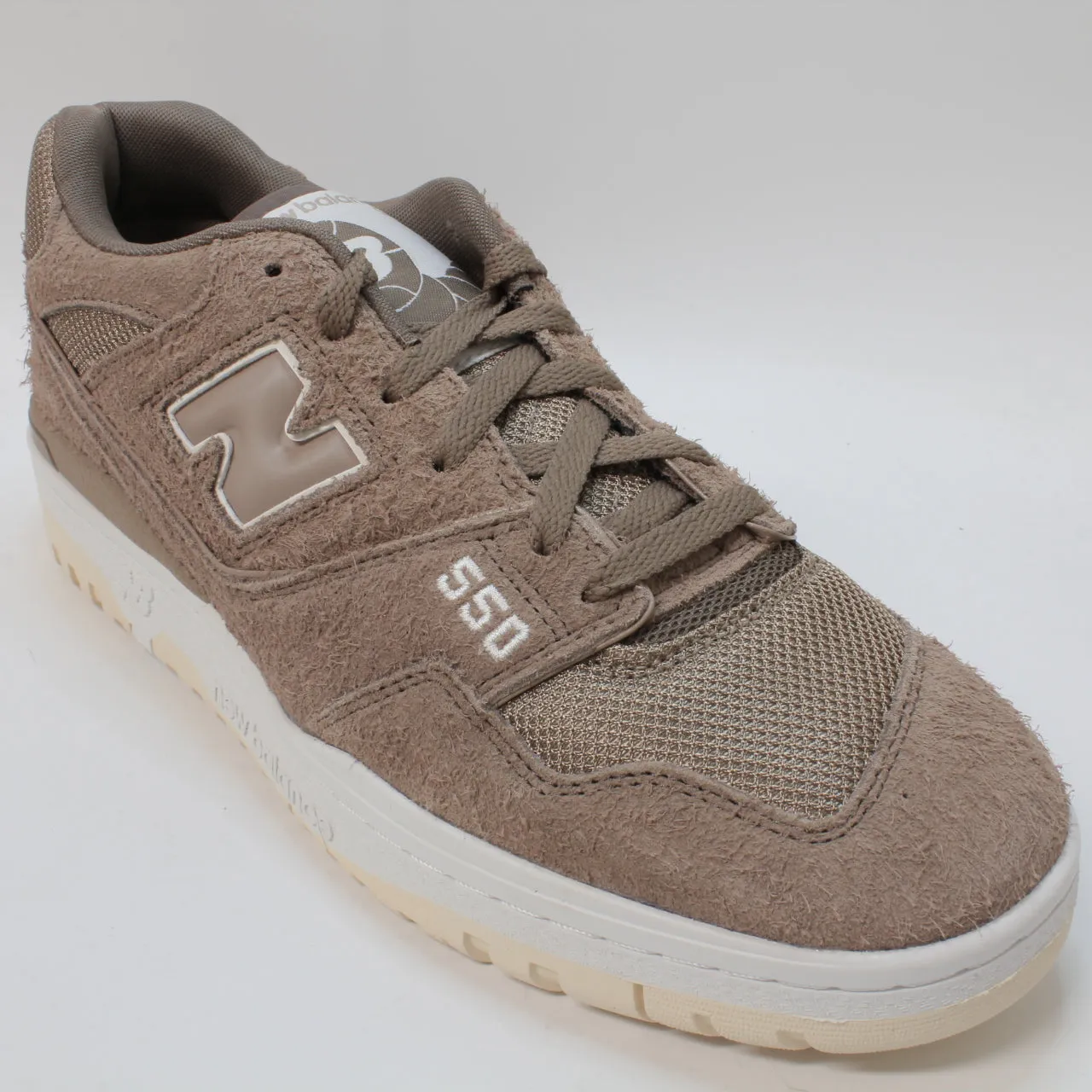 Mens New Balance Bb550 Mushroom Brown White Uk Size 11