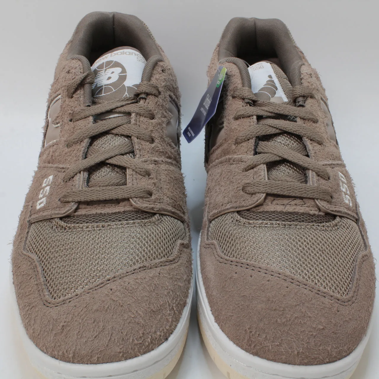 Mens New Balance Bb550 Mushroom Brown White Uk Size 11