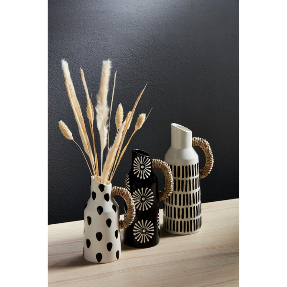 Mud Pie Patterned Bud Vase