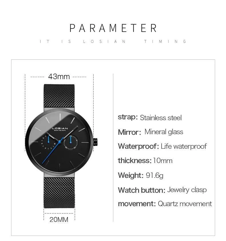 Phantom - Men  Premium Luxury Wristwatch