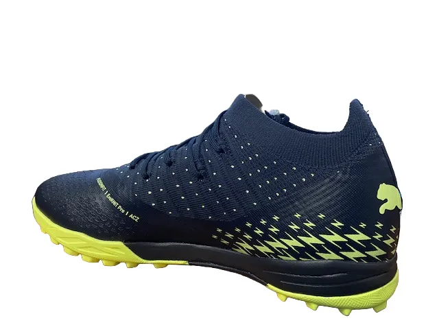 Puma Futsal Shoe with Sock Future Z 3.4 TT 107002 01 Parisian Night-Fizzy Light-Pistachio 